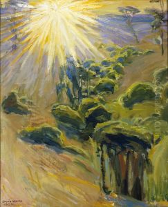 Tropical Sun by Akseli Valdemar Gallen-Kallela