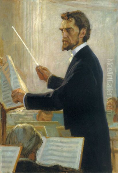 Robert Kajanuksen muotokuva - view 1