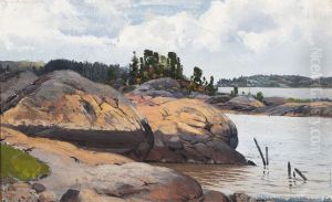 Kallioinen saaristomaisema