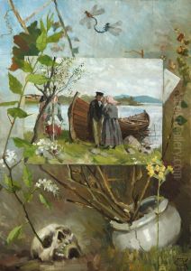 Elama ja kuolema by Akseli Valdemar Gallen-Kallela