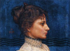 Portrait of Greta Ahlman Portrait of Greta Ahlman