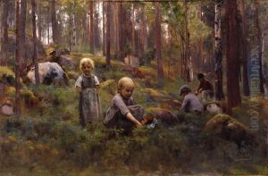 Berry Pickers by Eero Jarnefelt