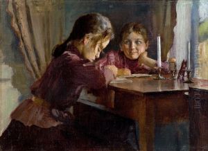 Siblings by Eero Jarnefelt