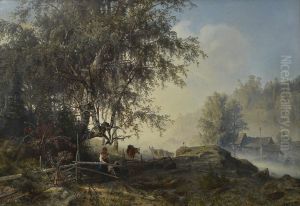 Syysaamu Ringerikessa by Werner Holmberg