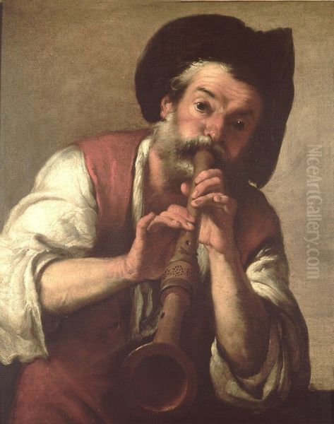 The flute player - view 1