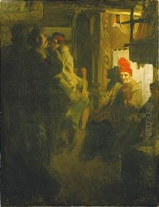 Dance in Gopsmor by Anders Zorn