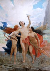 The youth tempted by the vices by Alfredo Valenzuela Puelma