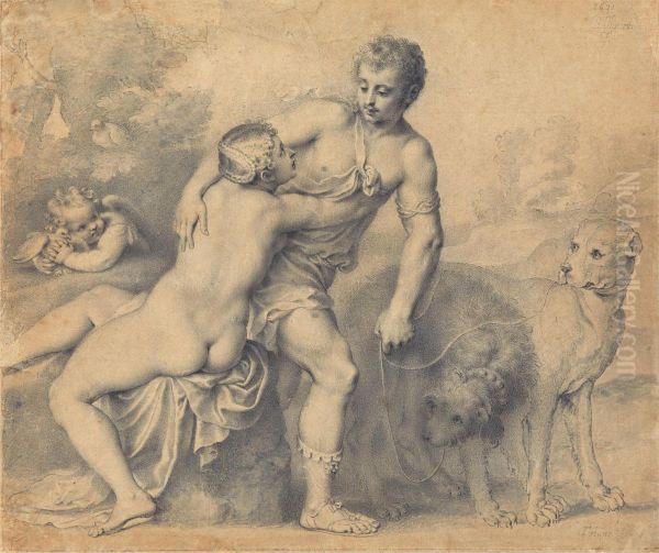 Venus and Adonis - view 1