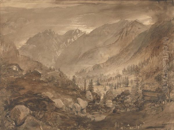 Mountain Landscape, Macugnaga - view 1