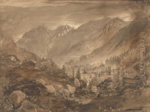 Mountain Landscape, Macugnaga Mountain Landscape, Macugnaga