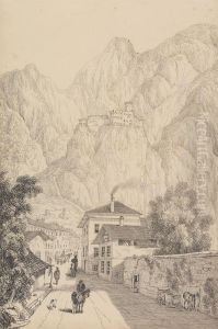 Castle of Salurn near the Town
