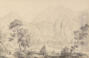 Convent of St. Valentine, 31st Oct.r 1840 by Sir Charles D'Oyly, 7th Baronet