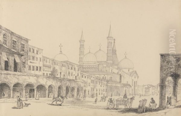 Church of Saint Antonio - Padua 3.r Nov.r 1840 - view 1