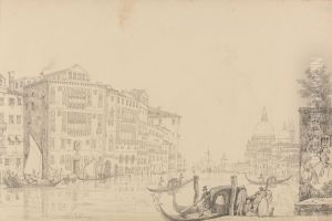 View on the Grand Canal 9.th Nov.r 1840 View on the Grand Canal 9.th Nov.r 1840