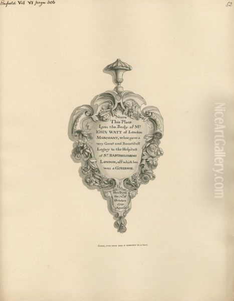 Memorial to John Watt from Enfield Church - view 1
