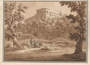 Convent at Valmontone. November 1790