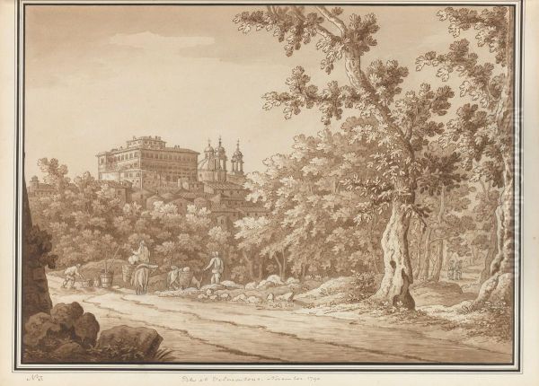 View at Valmontone. November 1790 - view 1