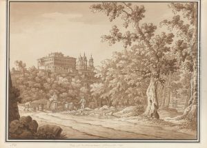 View at Valmontone. November 1790