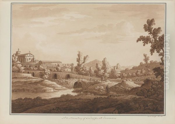 Monastery of La Trappe, at Casamare - view 1