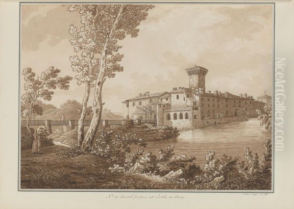 Ducal Palace at Isola di Sora - view 1