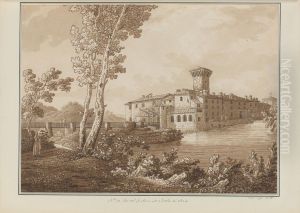 Ducal Palace at Isola di Sora by Sir Richard Hoare, 2nd Baronet
