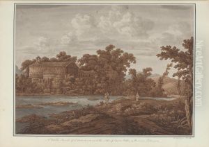 The Church of S. Domenico, and the site of Cicero's Villa, on the river Fibrenus