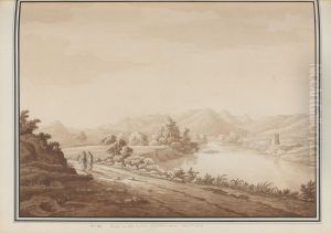 View on the river Vulturnus, Sept.r 1790 thumbnail