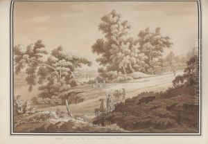 View on the river Vulturnus, Sept.r 1790 View on the river Vulturnus, Sept.r 1790