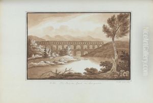 The Pont du Gard in Languedoc by Sir Richard Hoare, 2nd Baronet