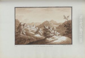 At Grotto Ferrata, near Rome by Sir Richard Hoare, 2nd Baronet