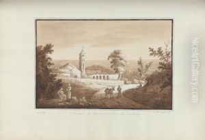 A Convent at Albano overlooking the Campagna