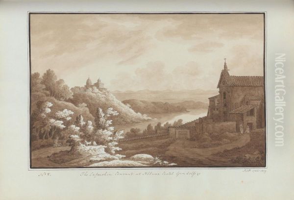 The Capuchin Convent at Albano, Castel Gandolfo - view 1