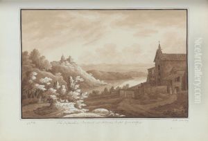 The Capuchin Convent at Albano, Castel Gandolfo by Sir Richard Hoare, 2nd Baronet