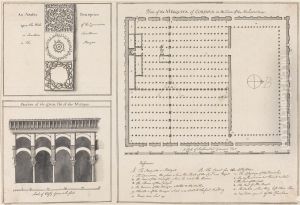 Plan of the Mesquita of Cordova by Henry Swinburne