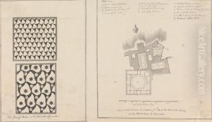 Plan of the Palaces of Charles the Fifth, and of the Moorish Kings in the Alhambra of Granada