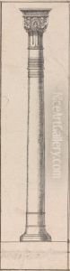 Column of the Court of Lions by Henry Swinburne
