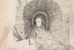 Crypt of St. Oswald's Church, Malpas, England by Henry Swinburne