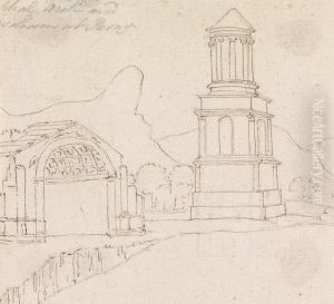 Sketch of al Monument by Henry Swinburne