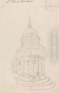 The Tempietto in San Pietro in Montorio, Italy