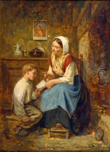 Mutter Und Kind by Leon Caille