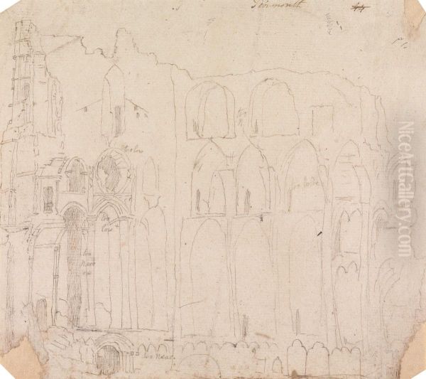 Tynemouth Castle and Priory, England - view 1