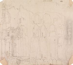 Tynemouth Castle and Priory, England by Henry Swinburne