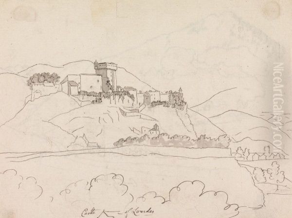 Chateau Fort de Lourdes - view 1