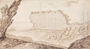 The Most Considerable Remains of the Walls of Gnatia by Henry Swinburne