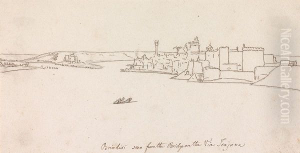 Brindisi, Seen From the Bridge on the Via Traiana - view 1