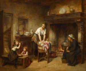 Blowing Bubbles by Leon Caille