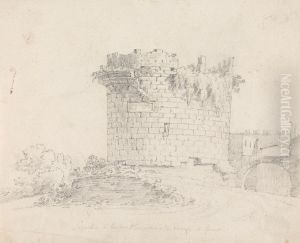 Ruins of a Circular Stone Keep by Henry Swinburne
