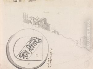 Study of a Section Piece From The Lions Court at Alahambra