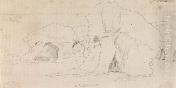 Rocky Landscape with Grotto - view 1