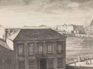 View of a City Harbor
